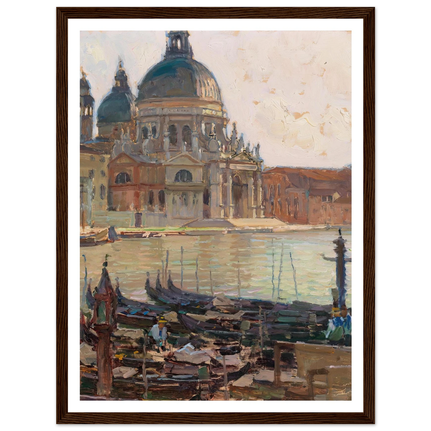 Santa Maria della Salute, Venice, Art Print | Carl Moll-Quipham Collections