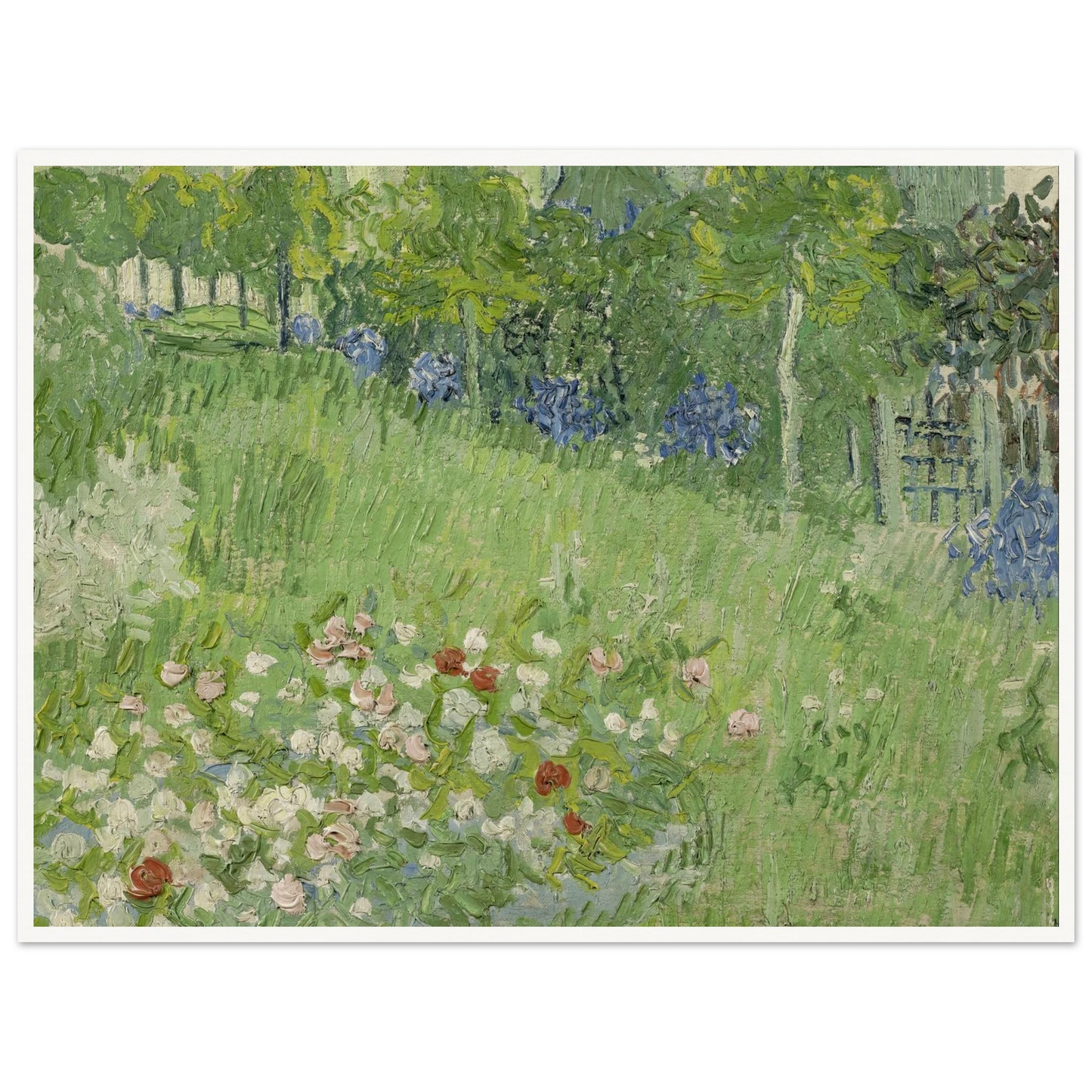 Daubigny’s garden Art Print | Vincent van Gogh-Quipham Collections