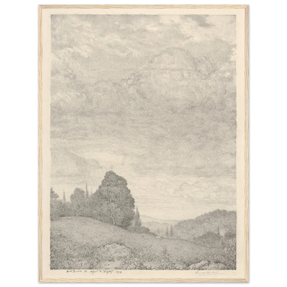 Landscape (1909) Art Print | Ernest Haskell-Quipham Collections