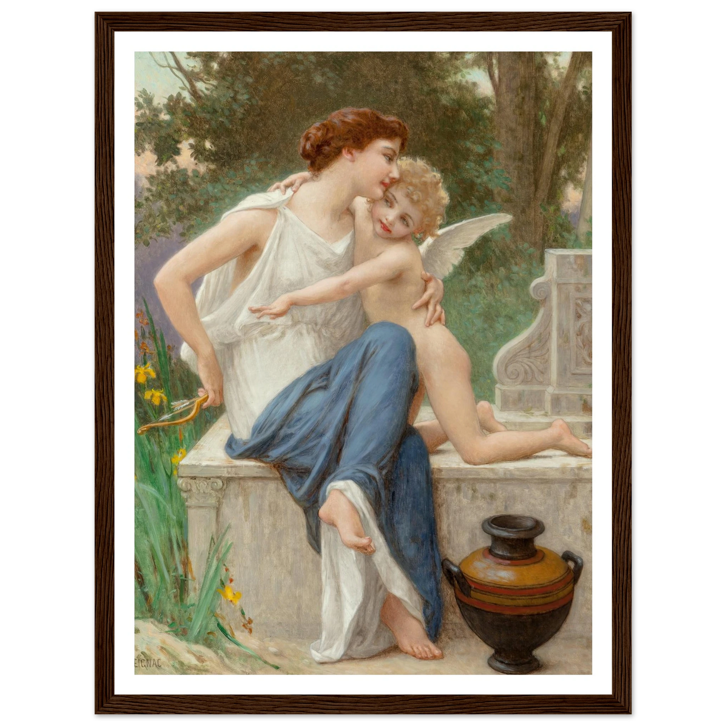 Disarming Cupid Art Print | Guillaume Seignac-Quipham Collections