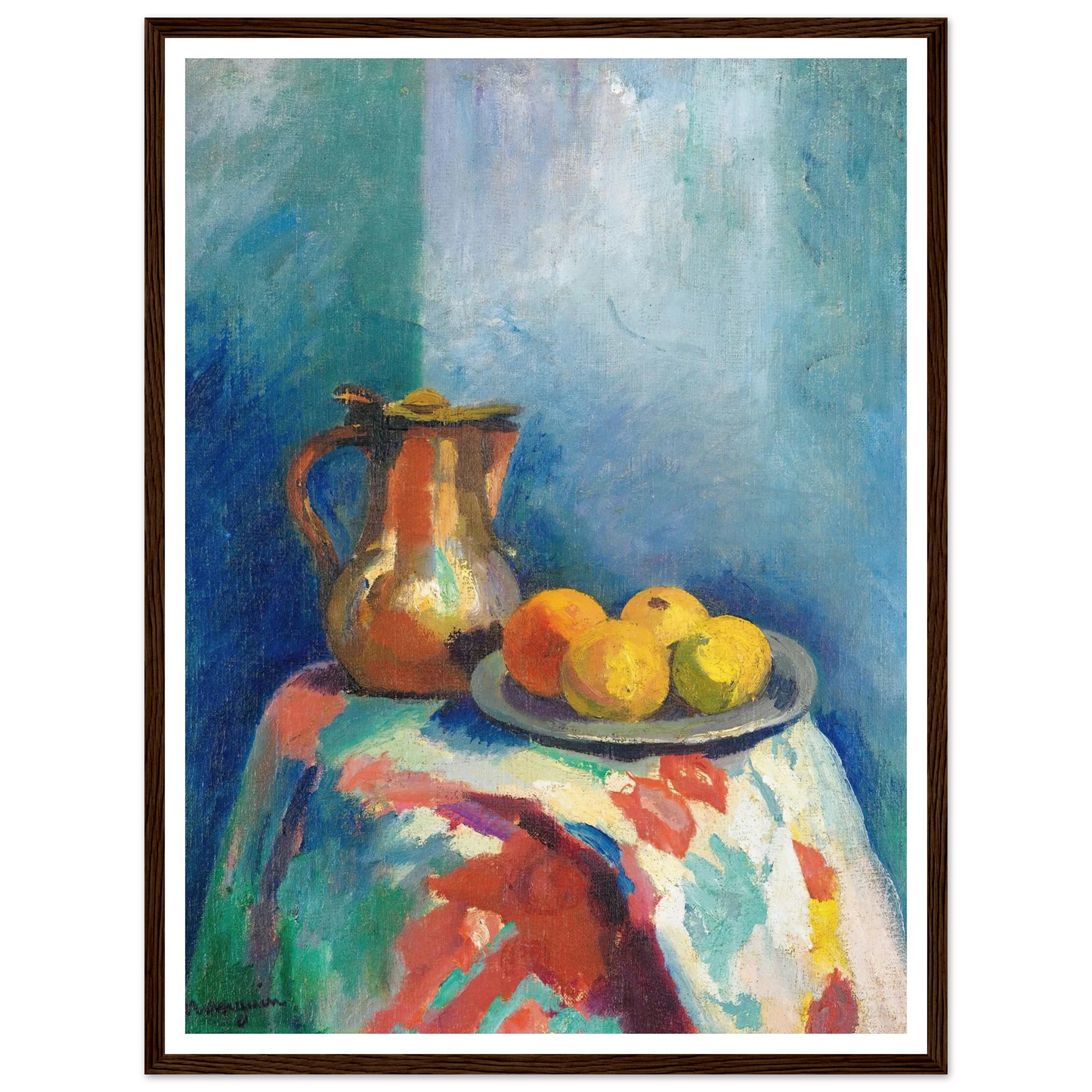 Nature Morte Au Pichet En Cuivre (circa 1902-03) Art Print | Henri Manguin-Quipham Collections