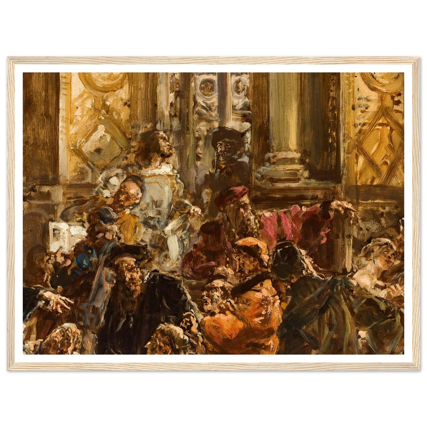 The Golden Age in Literature in the 16th c., from the series “History of Civilization in Poland” (1888) Art Print | Jan Matejko-Quipham Collections