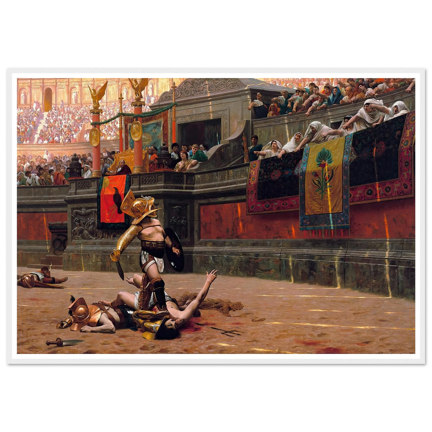 Pollice Verso (1872) Art Print | Jean Leon Gerome-Quipham Collections