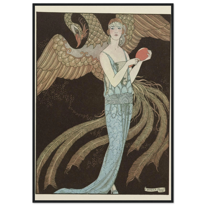 Sortilèges ; Robe du soir, de Beer (1922) Art Print | George Barbier-Quipham Collections