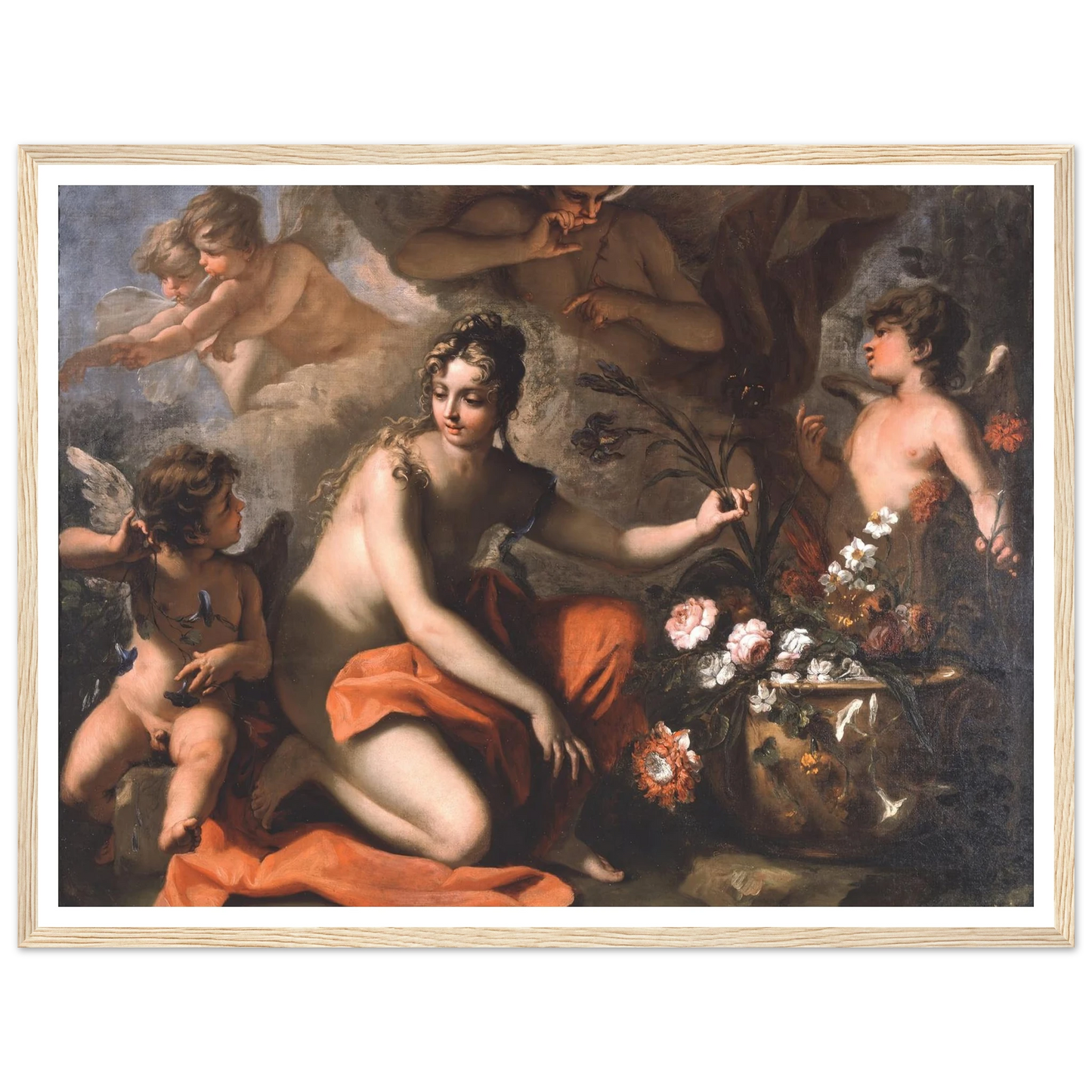 Flora (1712-1716) Art Print | Sebastiano Ricci-Quipham Collections
