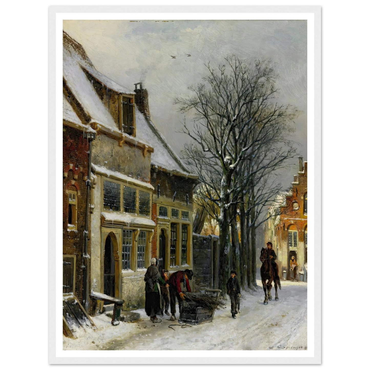 A View Of Haarlem (1890) Art Print | Cornelis Springer-Quipham Collections