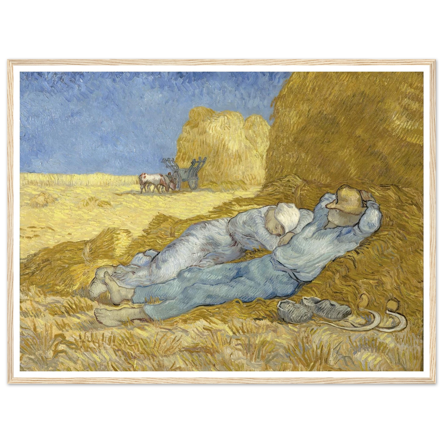 The Siesta (After Millet) Art Print | Vincent van Gogh-Quipham Collections