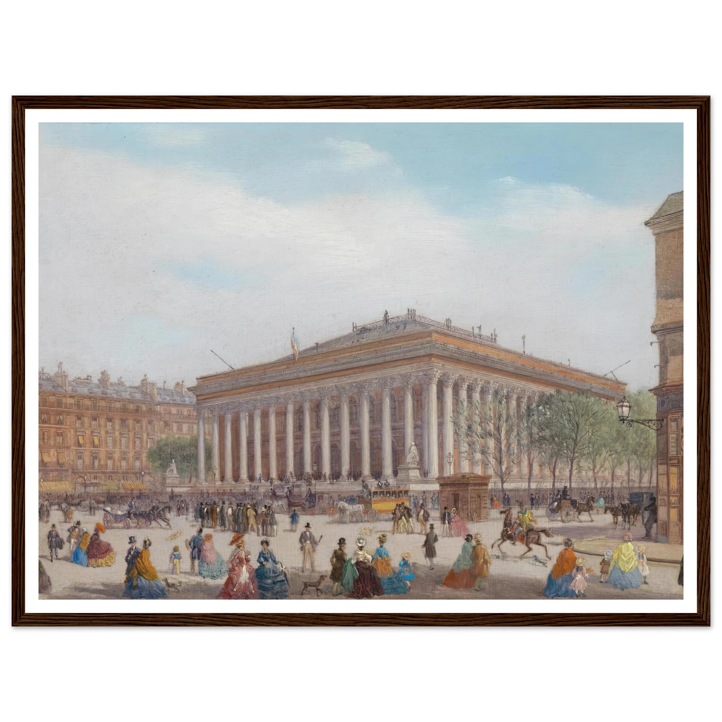 Paris Bourse Art Print | Carlo Bossoli-Quipham Collections