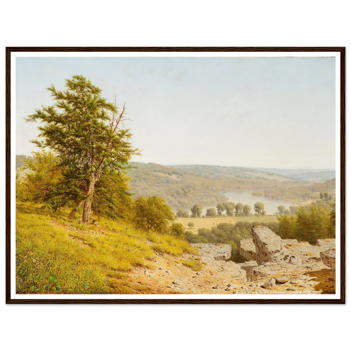Landscape (1865) Art Print | Alexander Helwig Wyant-Quipham Collections