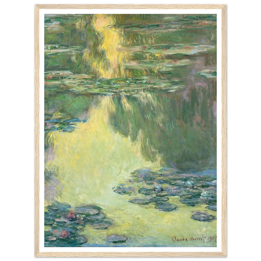 Waterlilies (1907) Art Print | Claude Monet-Quipham Collections