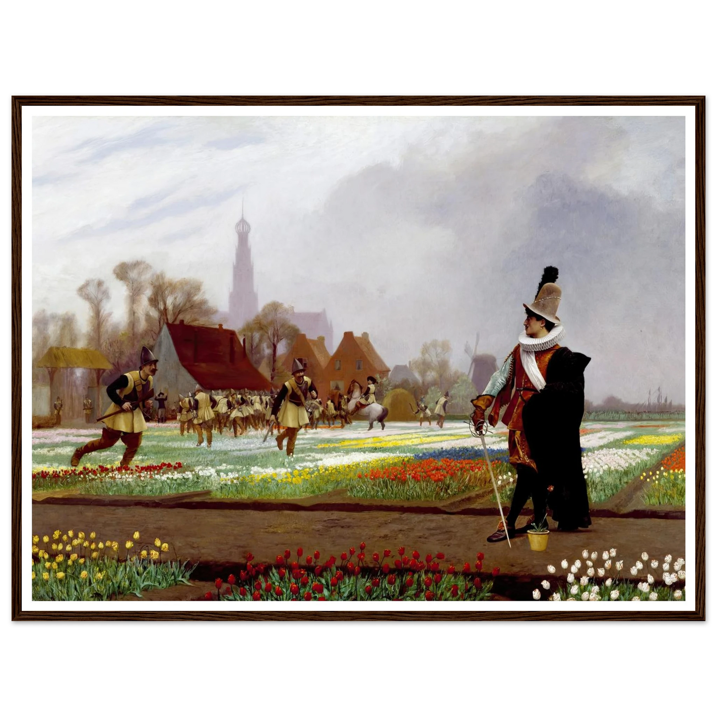 Tulip Folly (1882) Art Print | Jean Leon Gerome-Quipham Collections