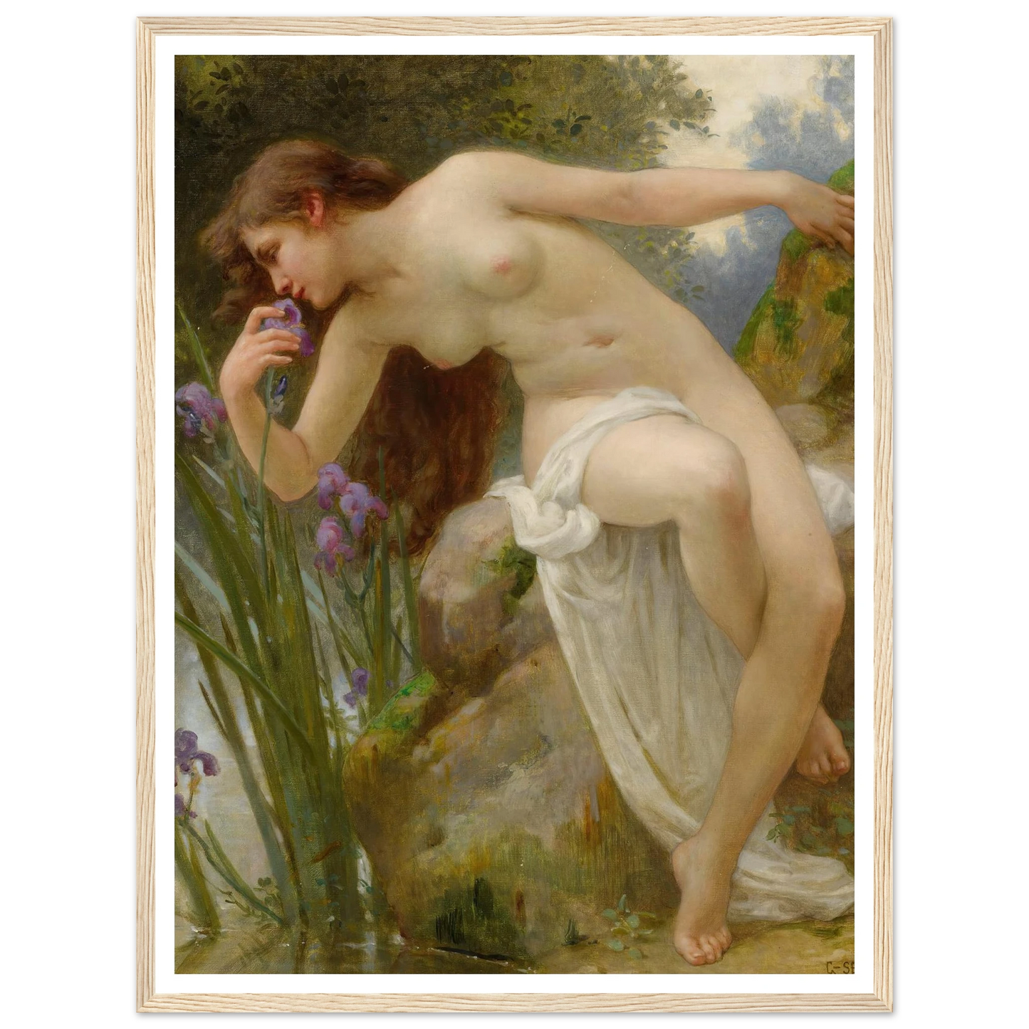 The Fragrant Iris Art Print | Guillaume Seignac-Quipham Collections