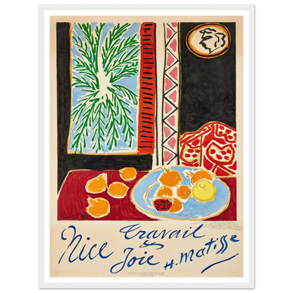 Nice Travail et Joie (1947) Art Print | Henri Matisse-Quipham Collections