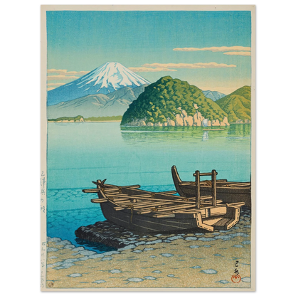 Mitohama no asa (Morning at Mitohama) (1953) Art Print | Kawase Hasui-Quipham Collections