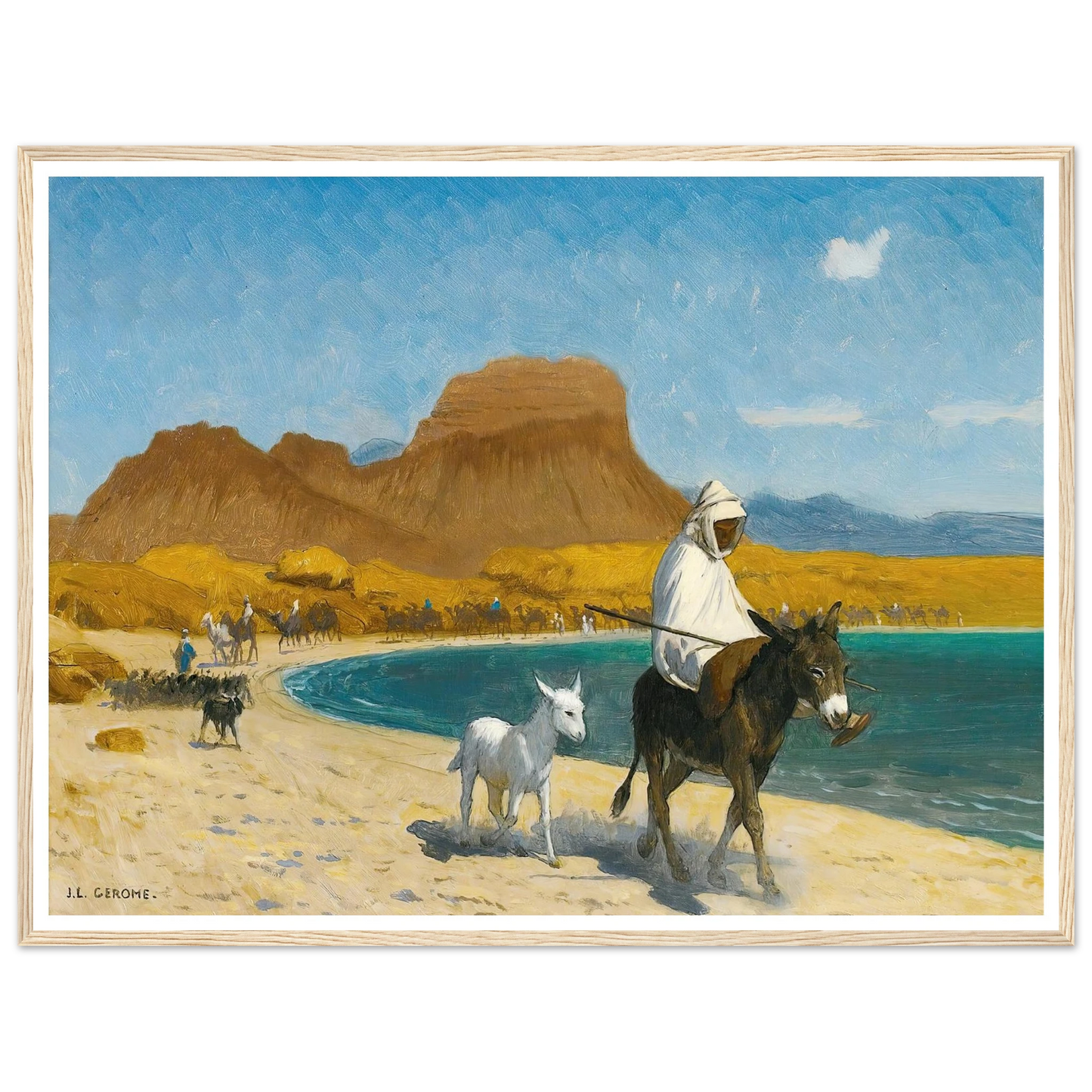 Golfe D’Akaba Art Print | Jean Leon Gerome-Quipham Collections