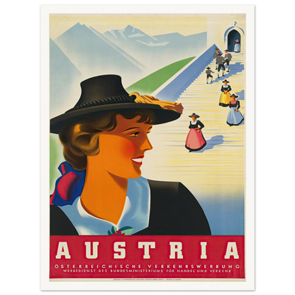 Austria Art Print | Joseph Binder-Quipham Collections