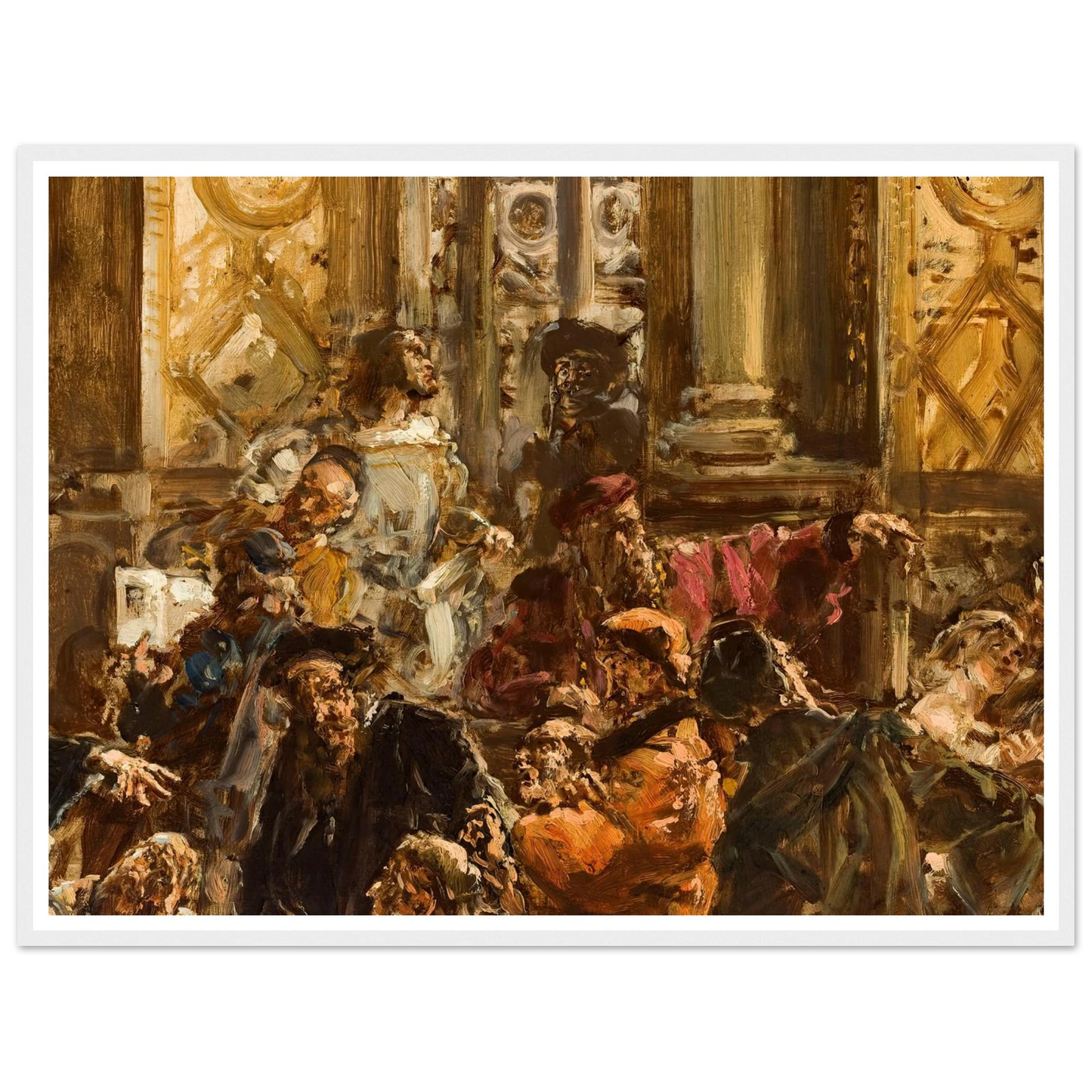 The Golden Age in Literature in the 16th c., from the series “History of Civilization in Poland” (1888) Art Print | Jan Matejko-Quipham Collections