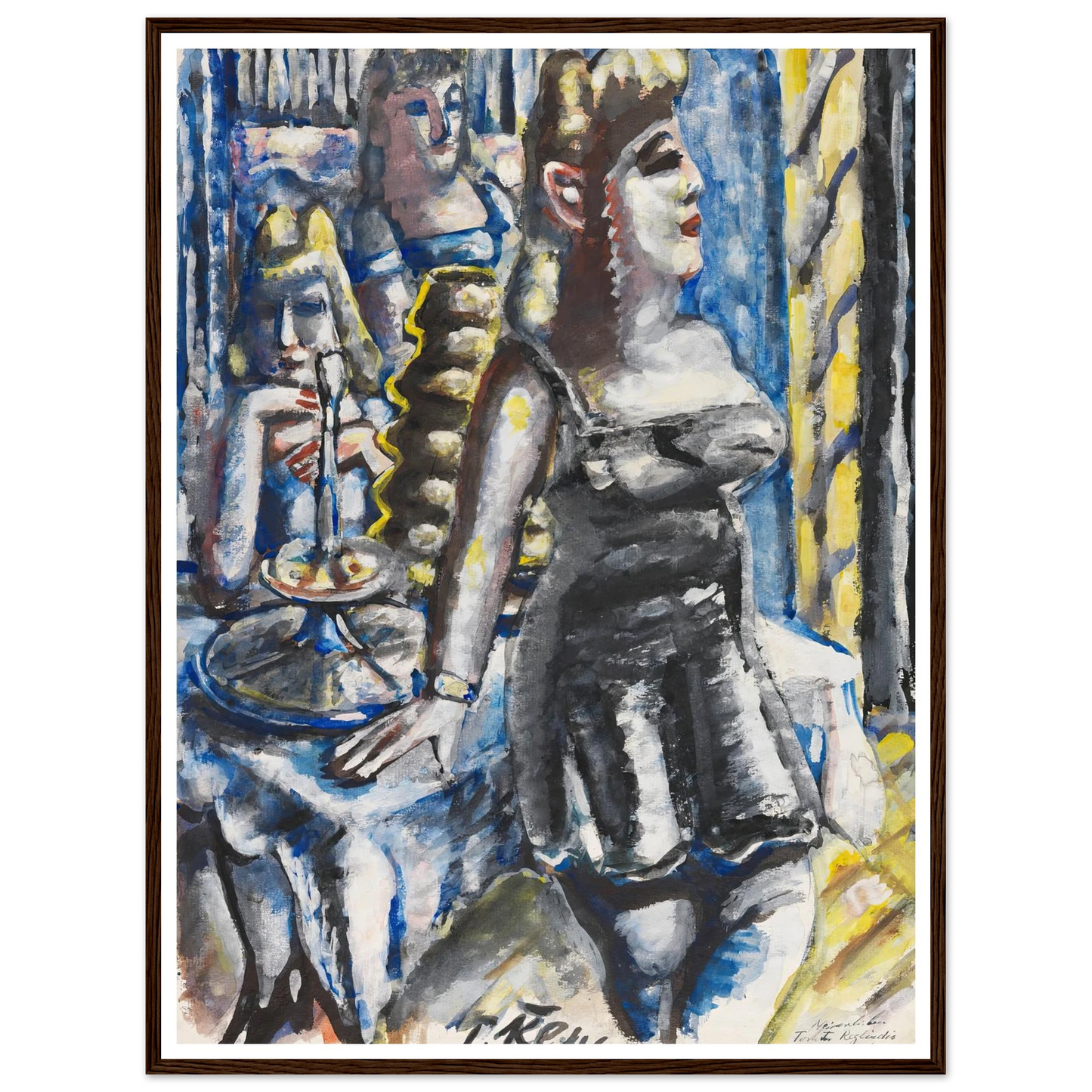 Die Kuchenbar (1946) Art Print | Paul Kleinschmidt-Quipham Collections
