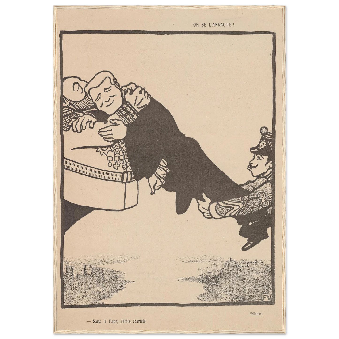 25 juillet 1903. Art Print | Felix Vallotton-Quipham Collections