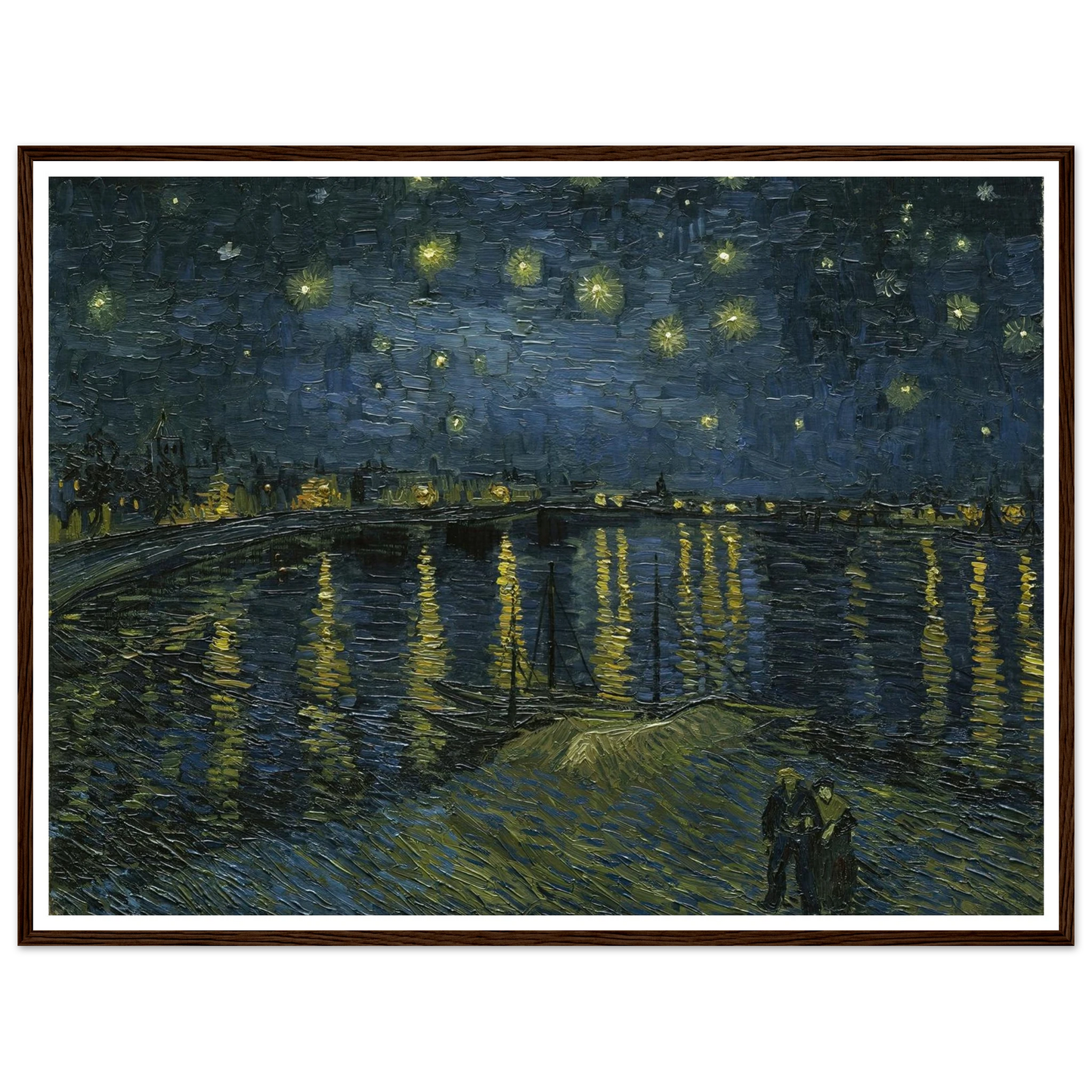 Starry Night Art Print | Vincent van Gogh-Quipham Collections