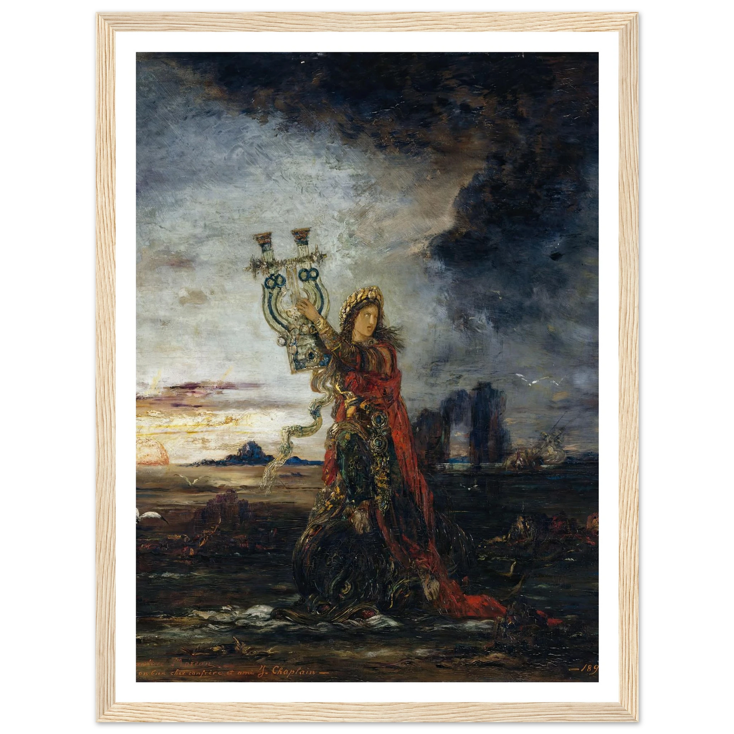 Arion (1891) Art Print | Gustave Moreau-Quipham Collections