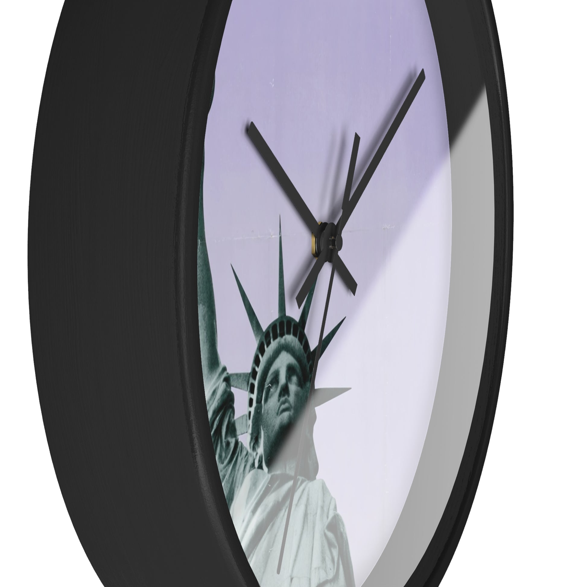 Poster featuring the Statue of Liberty Wall Clock | U.S. Information Agency-Quipham Collections