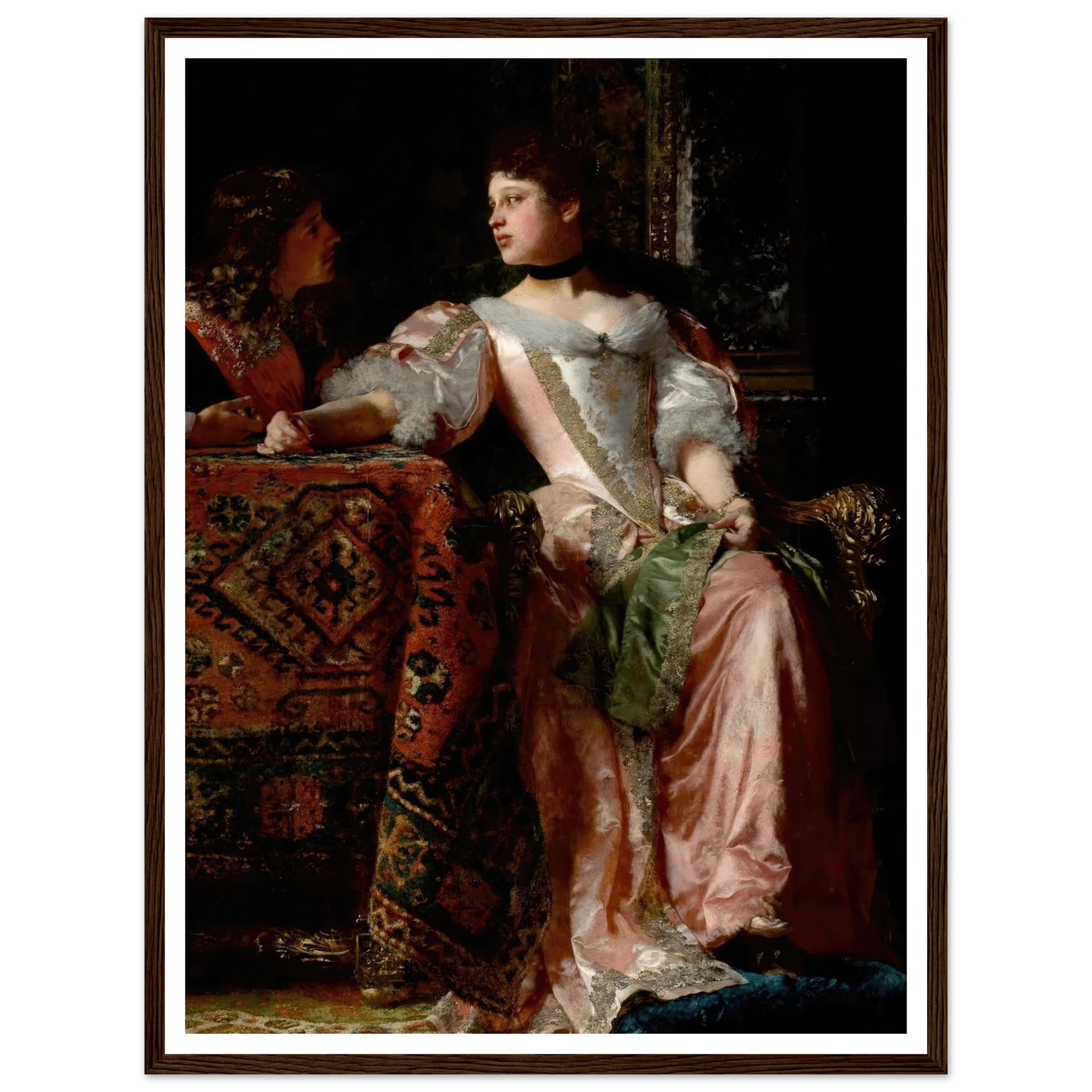 The Proposal (1891) Art Print | Wladyslaw Czachorski-Quipham Collections