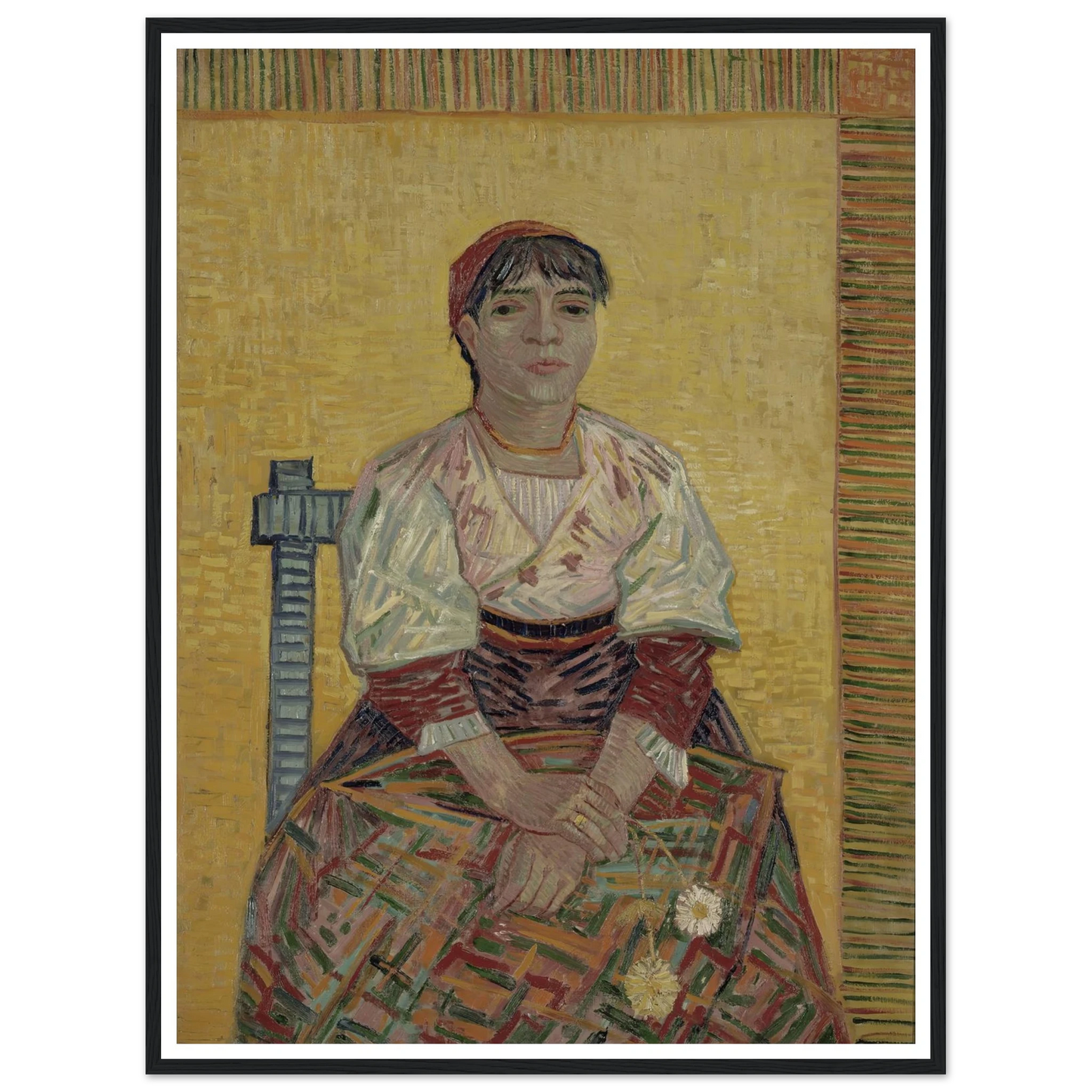 The Italian Woman (1887) Art Print | Vincent van Gogh-Quipham Collections