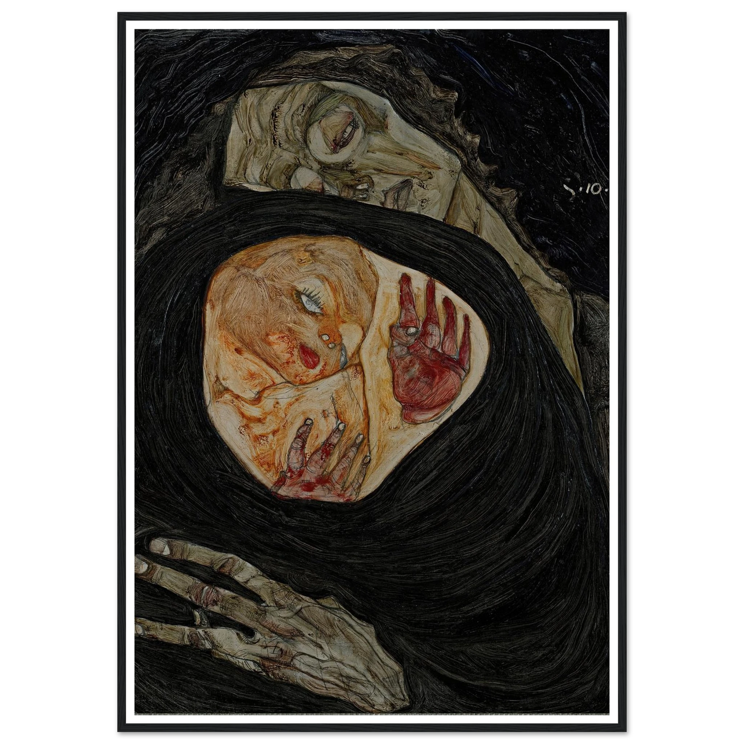 Dead Mother (1910) Art Print | Egon Schiele-Quipham Collections
