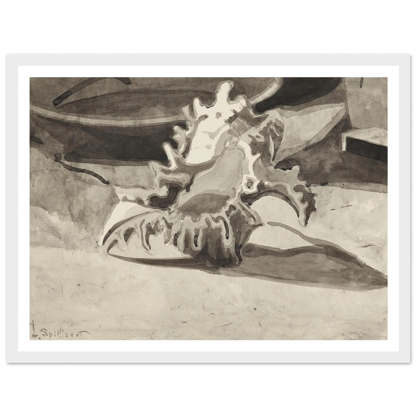 Coquillage (1909) Art Print | Leon Spilliaert-Quipham Collections