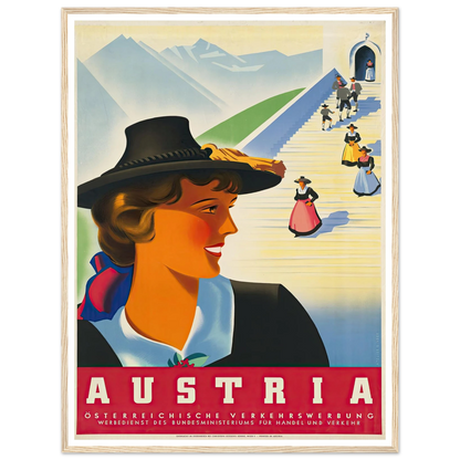 Austria Art Print | Joseph Binder-Quipham Collections