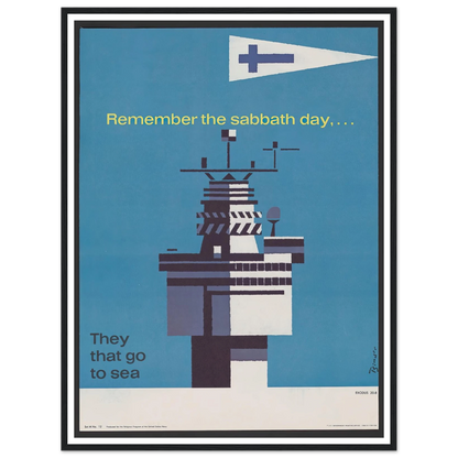 Remember the sabbath day (1963) Art Print | Joseph Binder-Quipham Collections