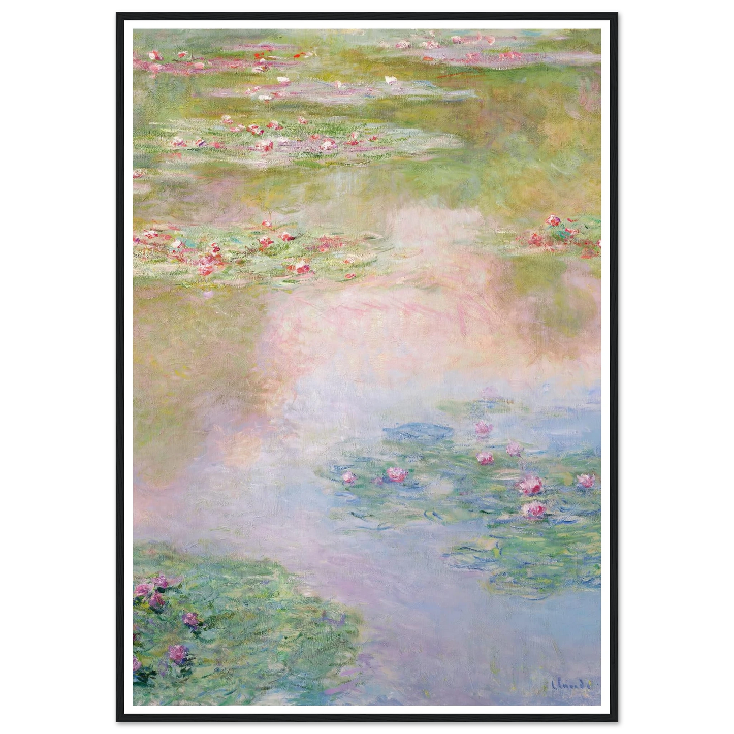 Nymphéas (1907) Art Print | Claude Monet-Quipham Collections