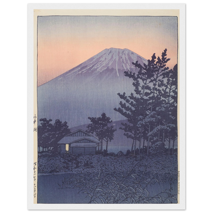 Yamanakako (Lake Yamanaka) (1936) Art Print | Kawase Hasui-Quipham Collections