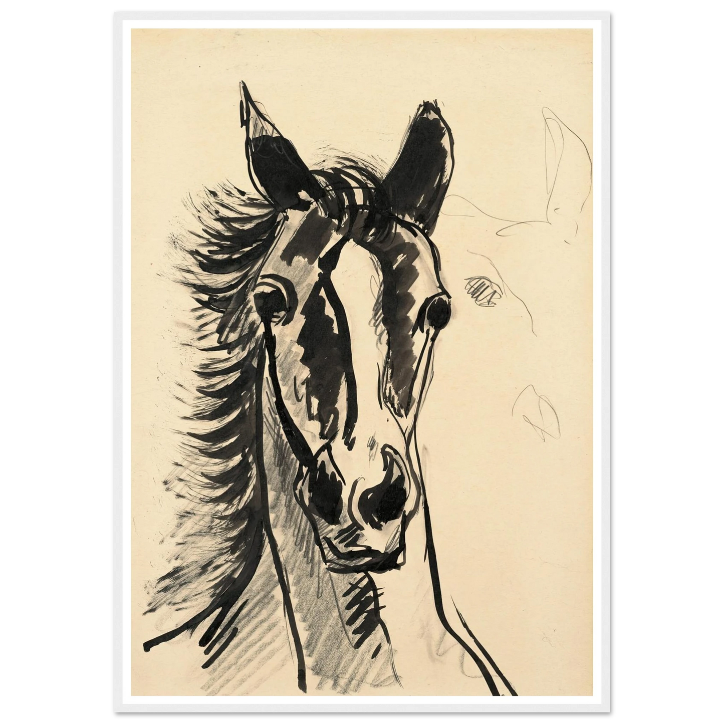 Tête de cheval (1930-35) Art Print | Francis Picabia-Quipham Collections