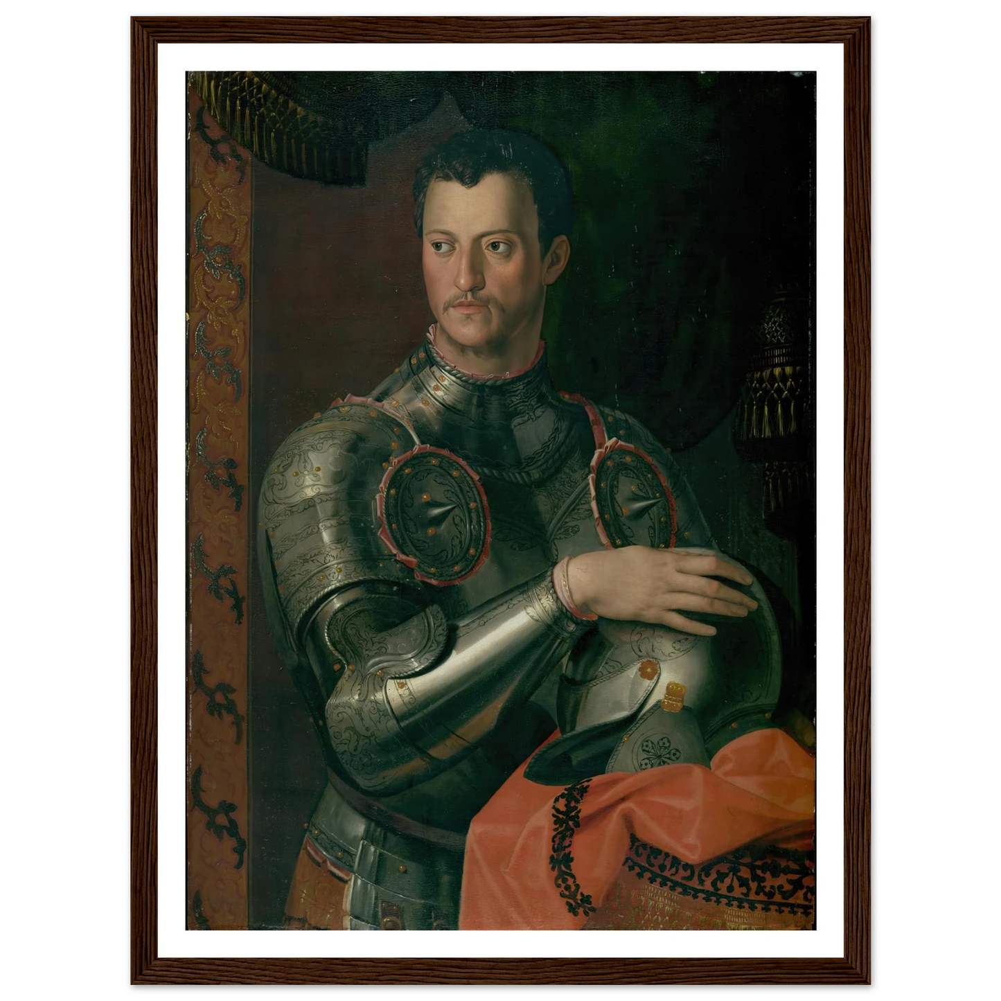 Cosimo I De’ Medici (1519–1574) Art Print | Agnolo Bronzino-Quipham Collections