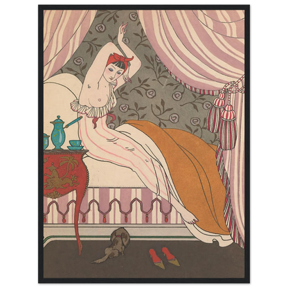 La Belle Matineuse (1914) Art Print | George Barbier-Quipham Collections