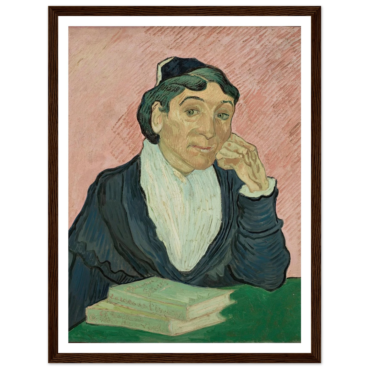 The Woman from Arles (1890) Art Print | Vincent van Gogh-Quipham Collections