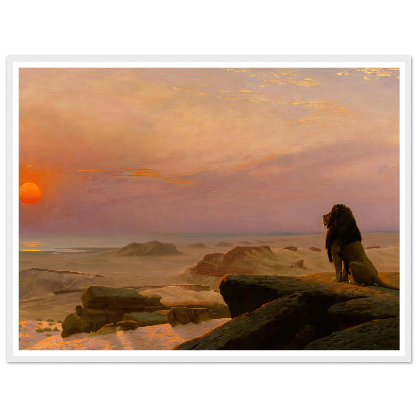 The Two Majesties (Les Deux Majestés) (1883) Art Print | Jean Leon Gerome-Quipham Collections