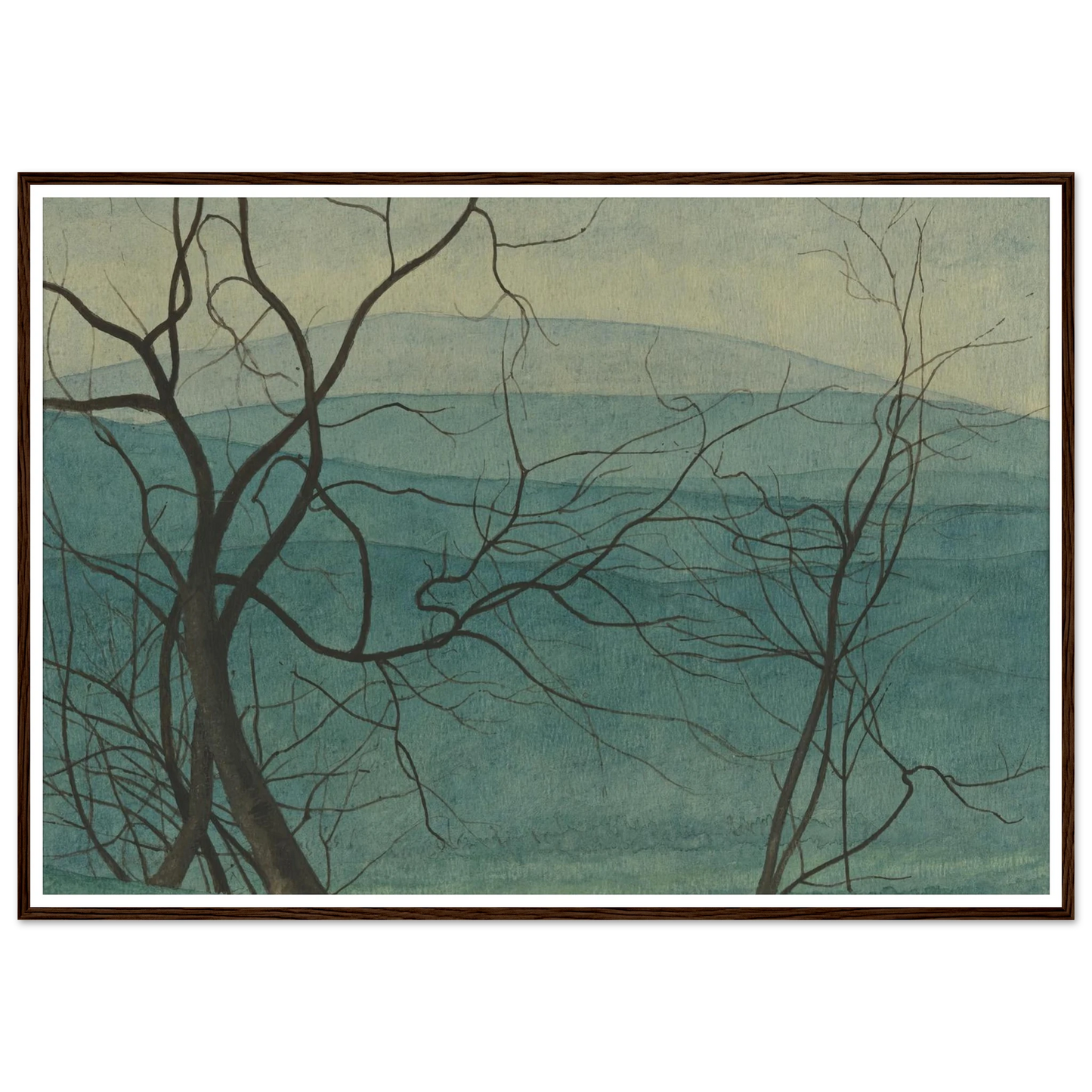 Boomtakken (1940) Art Print | Leon Spilliaert-Quipham Collections