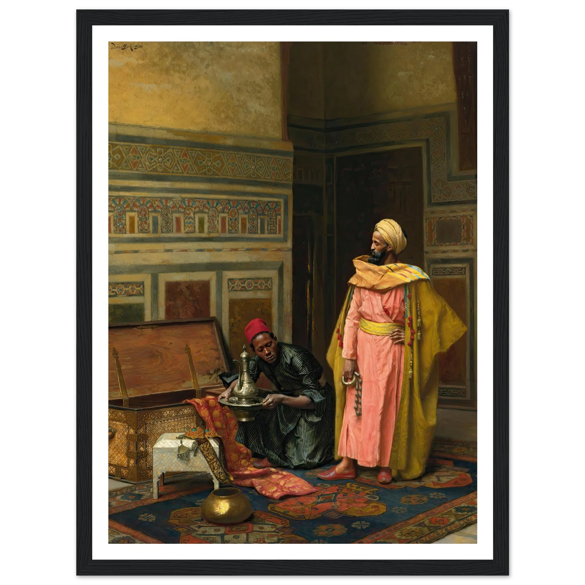 The Treasure Chest (1920) Art Print | Ludwig Deutsch-Quipham Collections