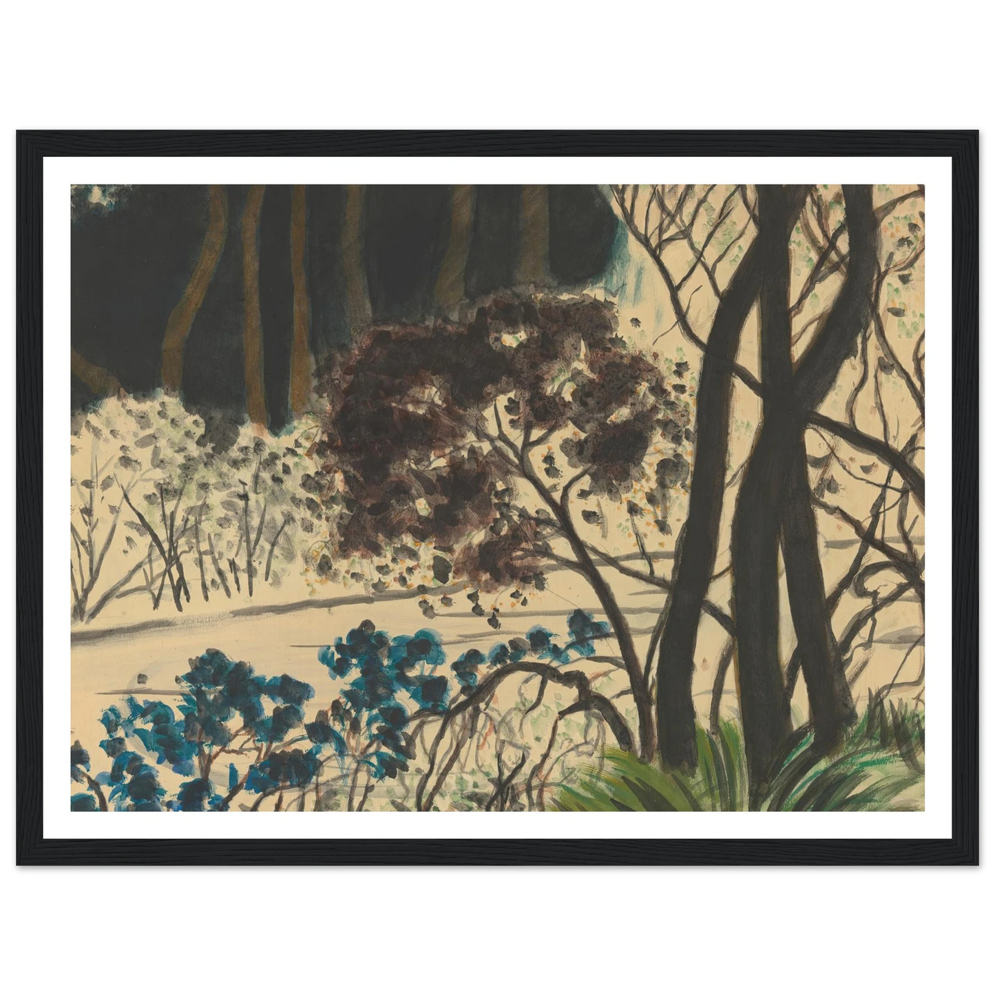 Bosgezicht Art Print | Leon Spilliaert-Quipham Collections