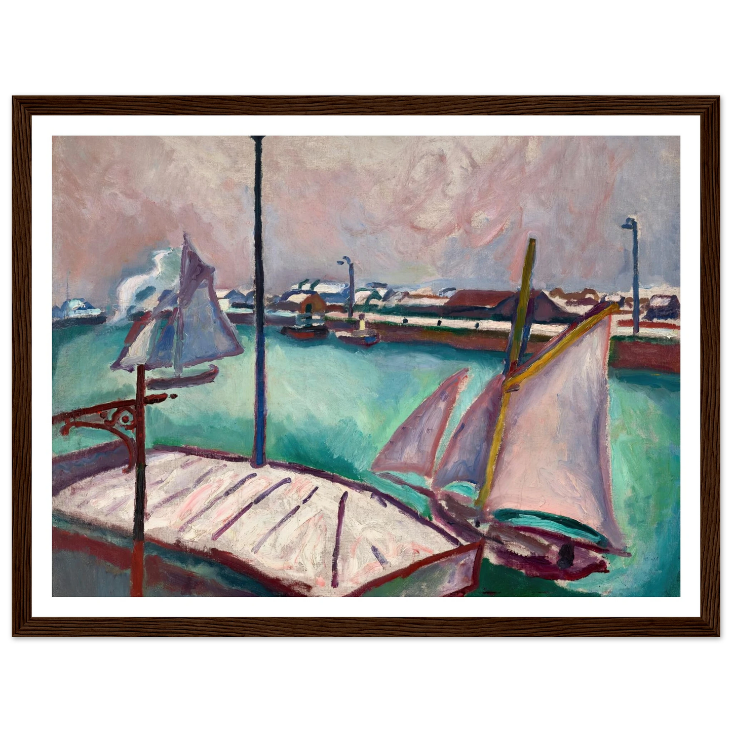 Les Barques (1906) Art Print | Raoul Dufy-Quipham Collections