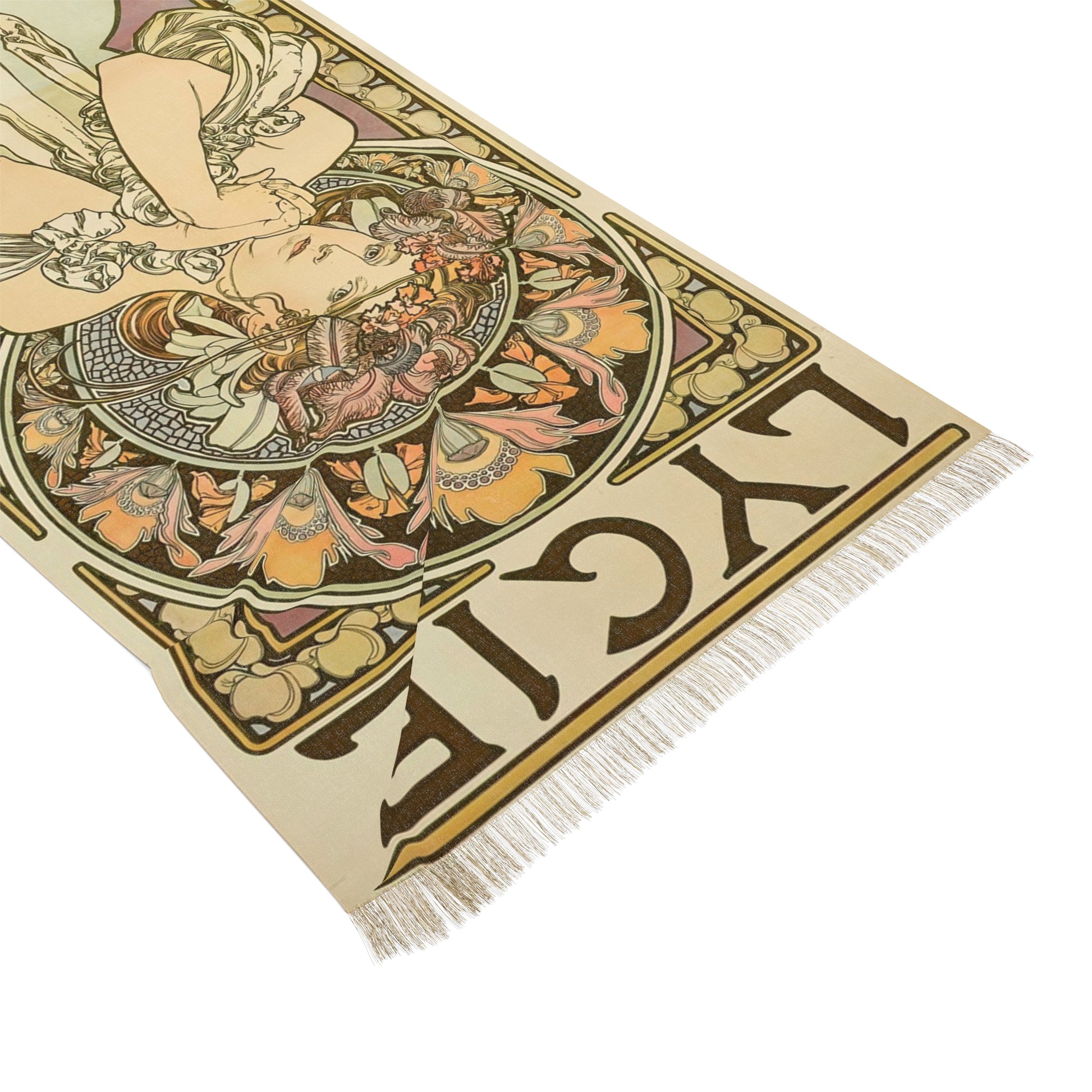 Lygie | Alphonse Mucha Scarf – Art Nouveau Scarf-Quipham Collections