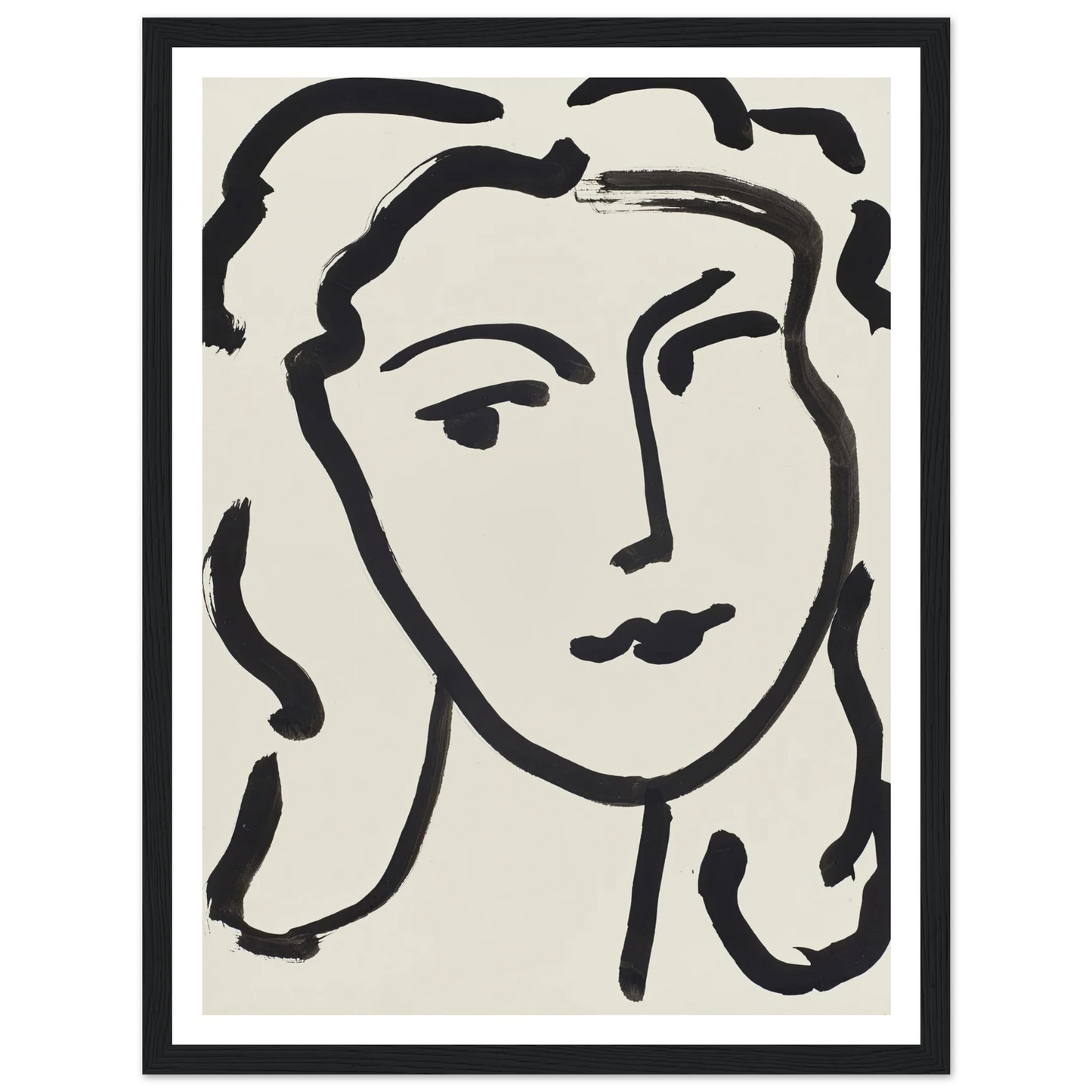 Visage de femme (1948) Art Print | Henri Matisse-Quipham Collections