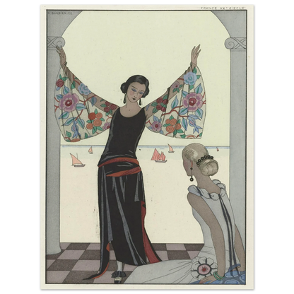 Voici mes ailes ! (1922) Art Print | George Barbier-Quipham Collections