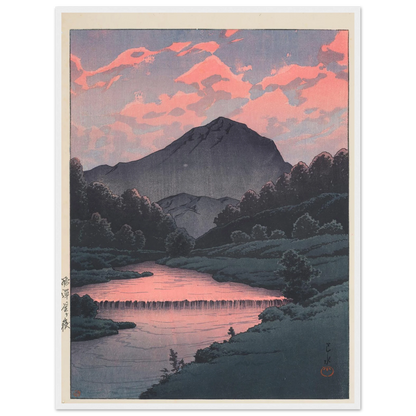 Hida Kamagadake (Mount Kamaga, Hida) (1933) Art Print | Kawase Hasui-Quipham Collections