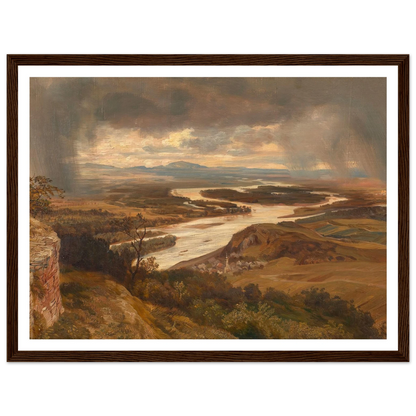 Die Donauauen bei Wien (ca. 1870) Art Print | Josef Hoffmann-Quipham Collections