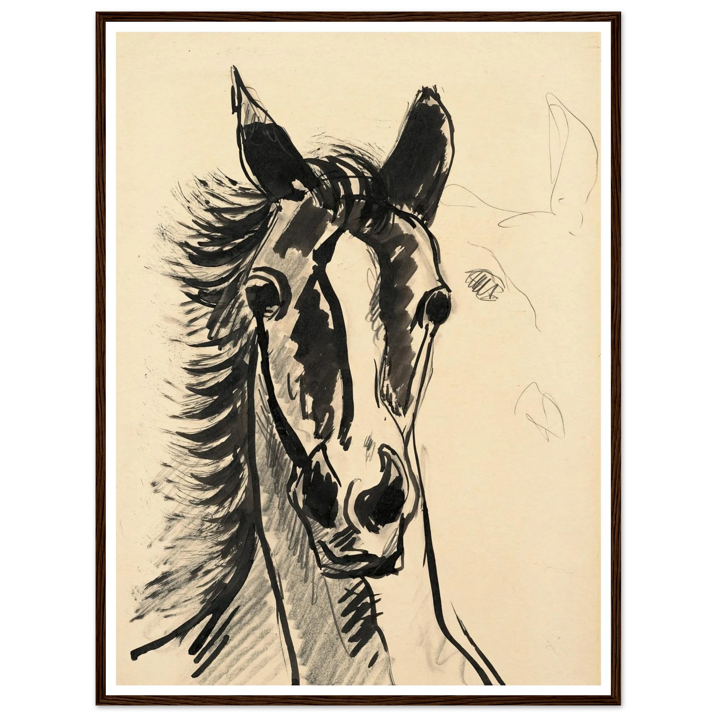 Tête de cheval (1930-35) Art Print | Francis Picabia-Quipham Collections