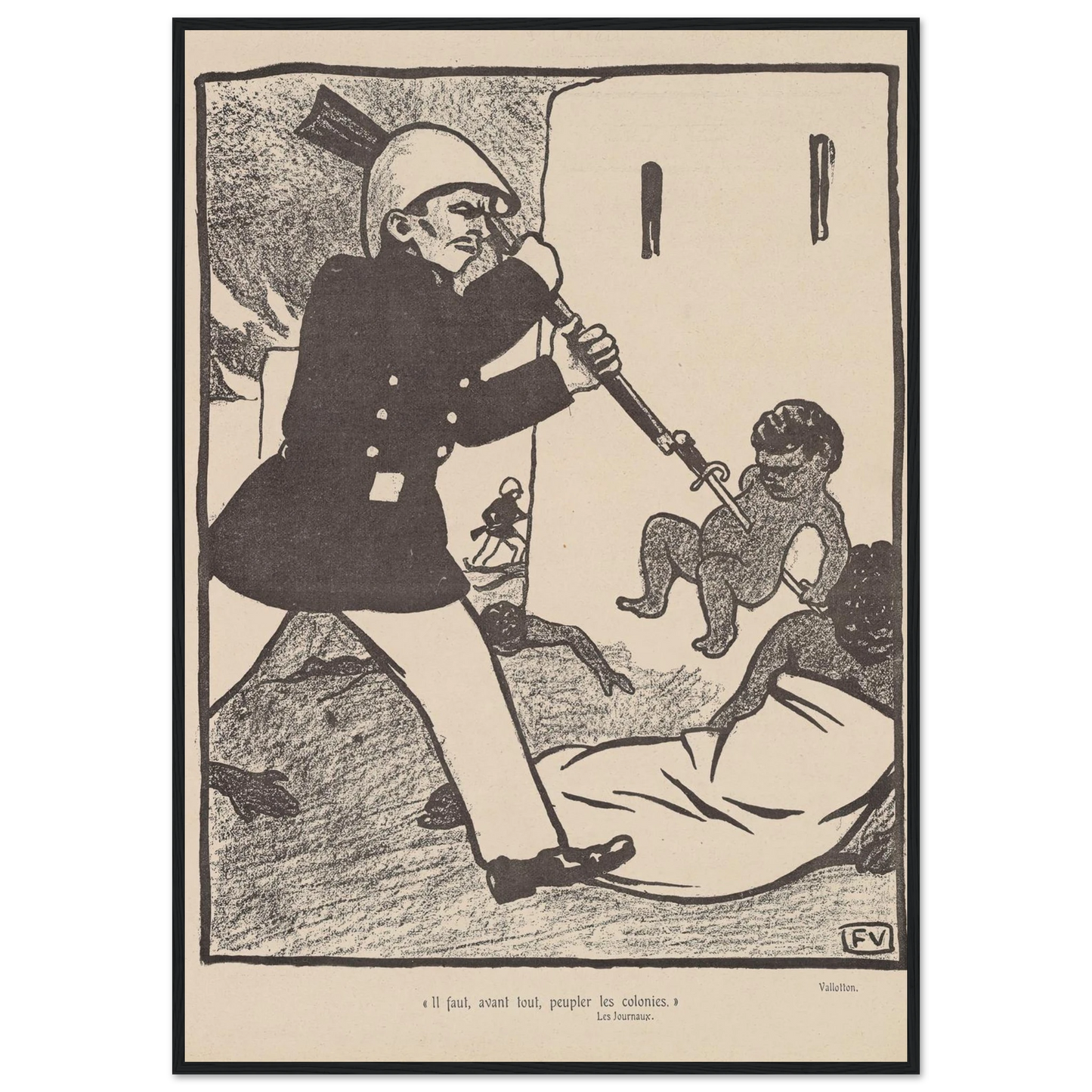 11 juillet 1903 Art Print | Felix Vallotton-Quipham Collections